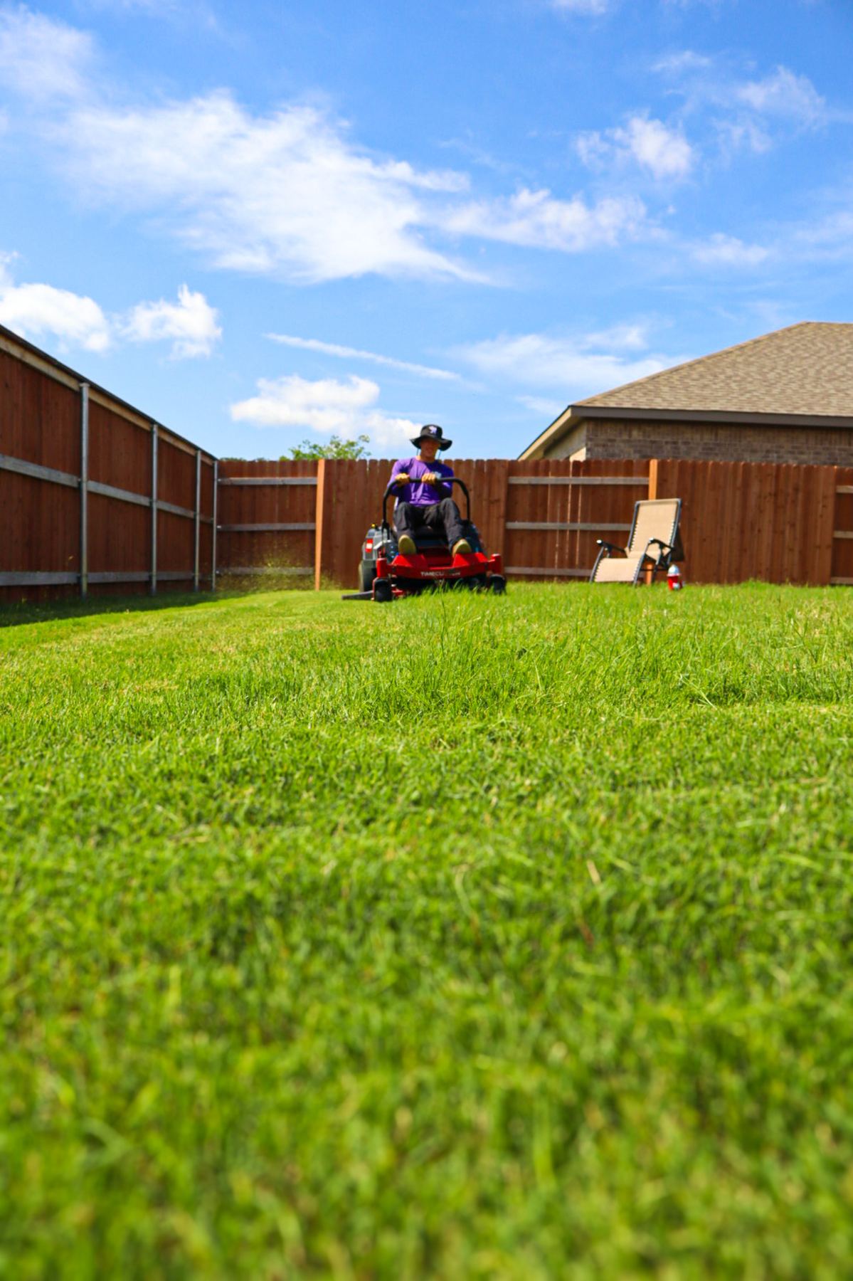 Keep Austin Mowed lawn care work