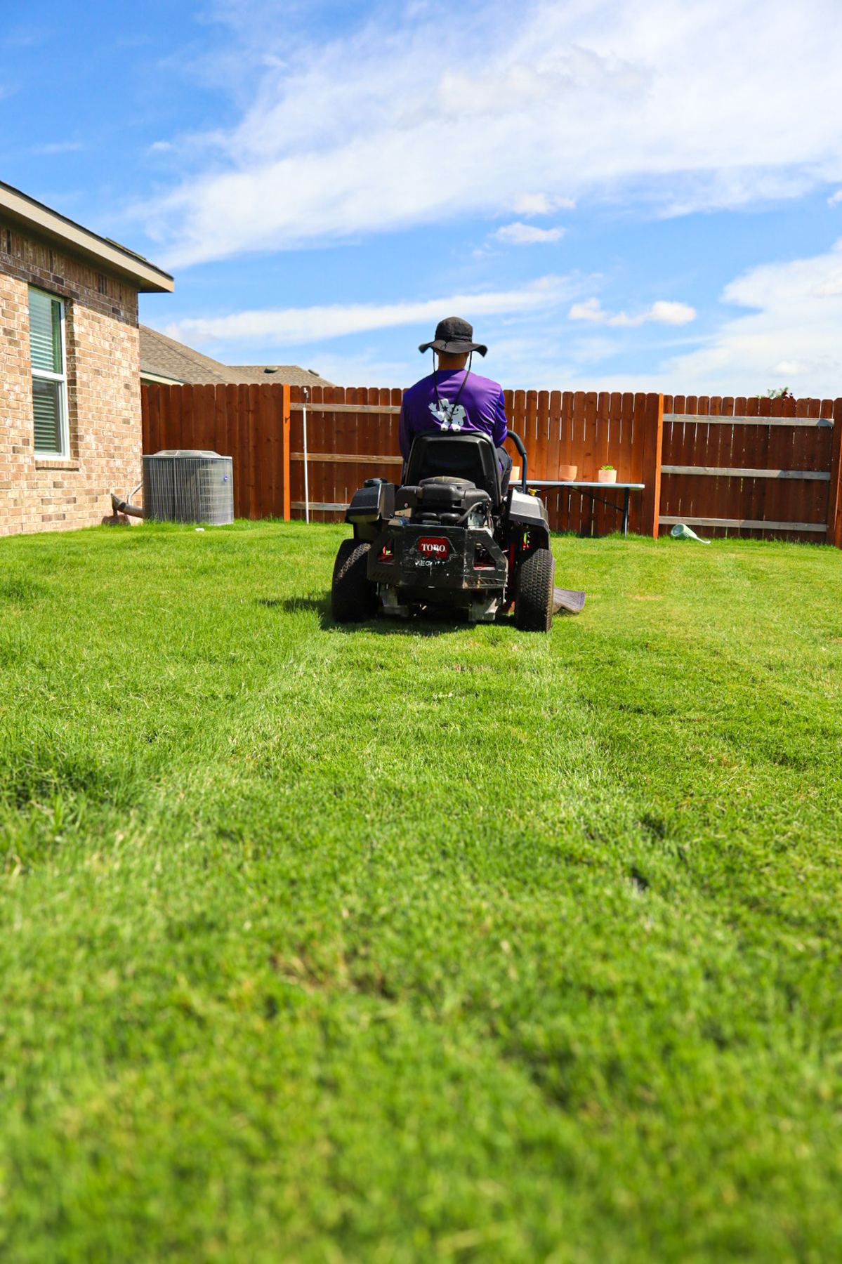 Keep Austin Mowed lawn care work